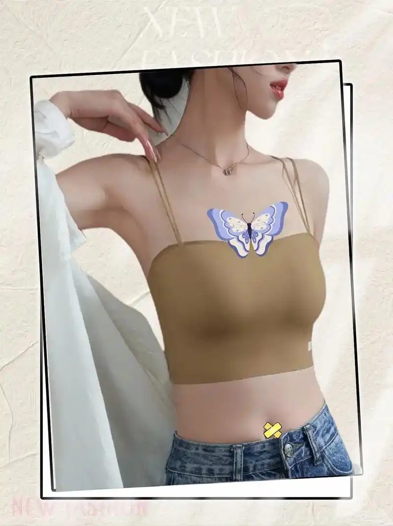 无痕文胸,穿着舒适,隐形美背更自信!不