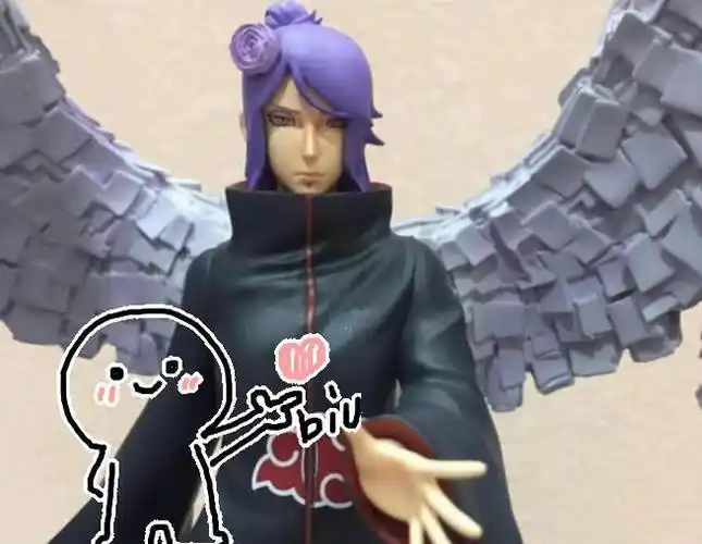 网友晒小南手办六千亿起爆符绘制的翅膀惊艳底座纸花完美还原