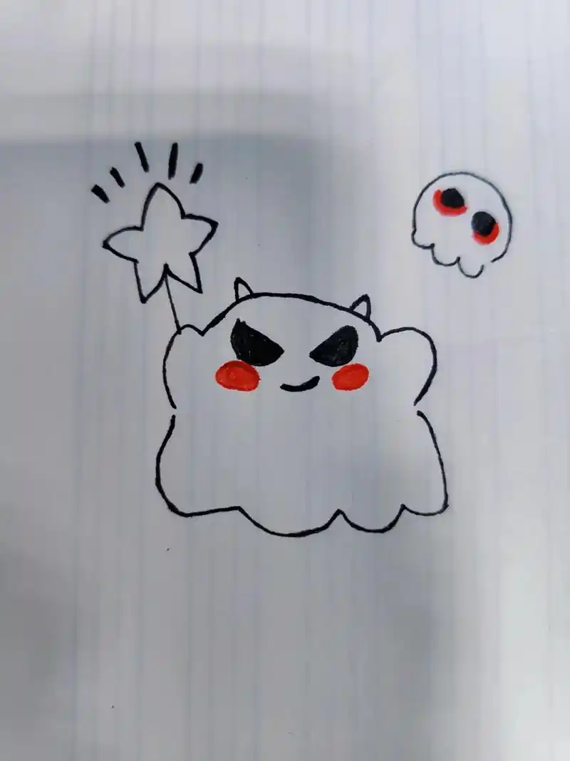 万圣节小鬼来了99#万圣节#万圣节你是哪种鬼 #简笔画 #灵 - 抖音