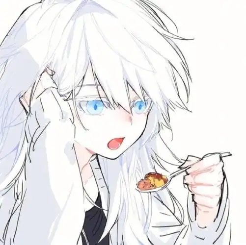 白色系列动漫头像