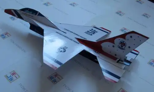 f16战斗机可以飞的纸飞机纸模型益智亲子手工折纸航模