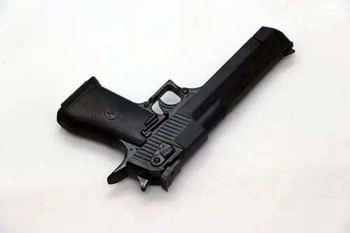 儿童玩具枪cos全黑逼真舞台表演仿真手枪模型男孩演出影视道具枪