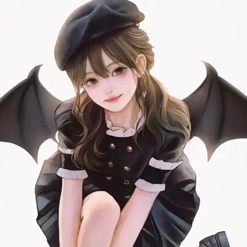 气质可爱甜甜少女彩绘头像#女生头像##手绘头像