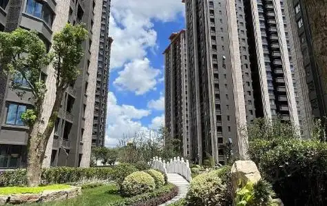 小区实景外立面非常漂亮