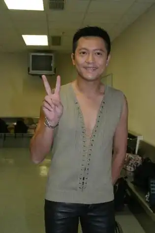 图文:梅艳芳参加电视节目录制-苏志威