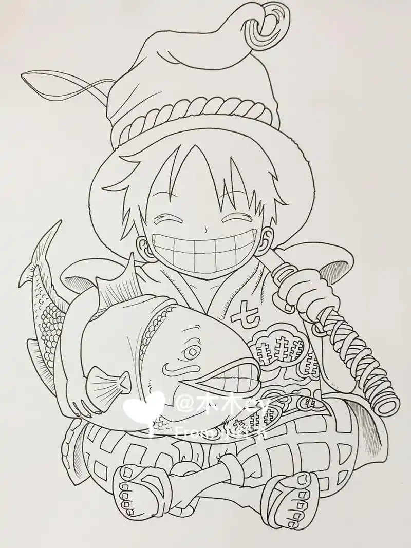 动漫人物 | 路飞 #动漫热番推荐