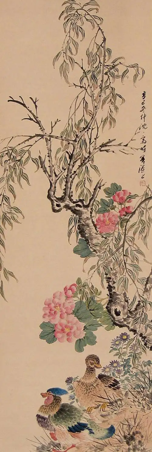 民国沈一斋花鸟画10幅