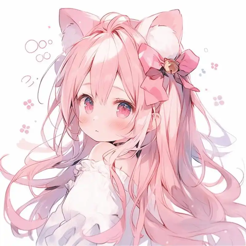 兽耳异瞳可爱头像