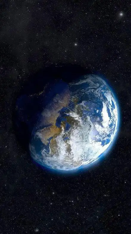 从太空中看地球,真的太美