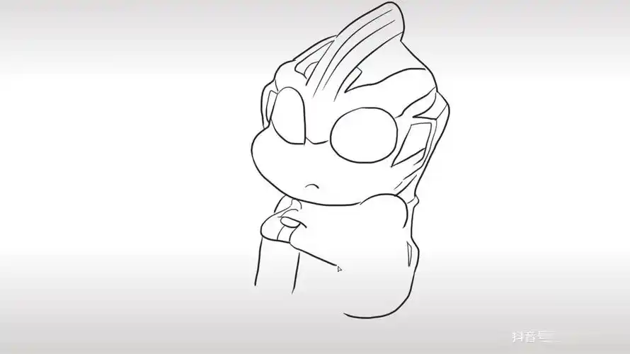 坐在地上发呆的银河奥特曼儿童卡通简笔画-母婴亲子视频-搜狐视频