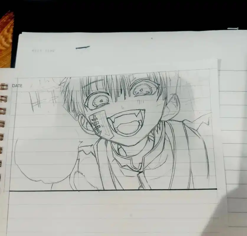 痴人说梦!  #临摹 #手绘 #地缚少年花子君 #柚木司 - 抖音