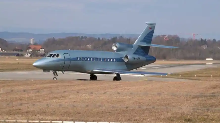 【达索猎鹰900ex】沉浸式感受公务机的发动机轰鸣