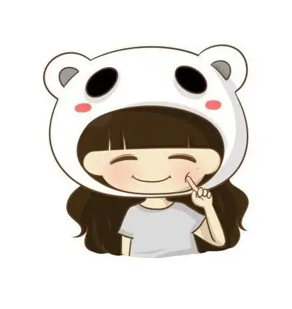 萌萌哒小女生戳脸头像丨小希与阿树