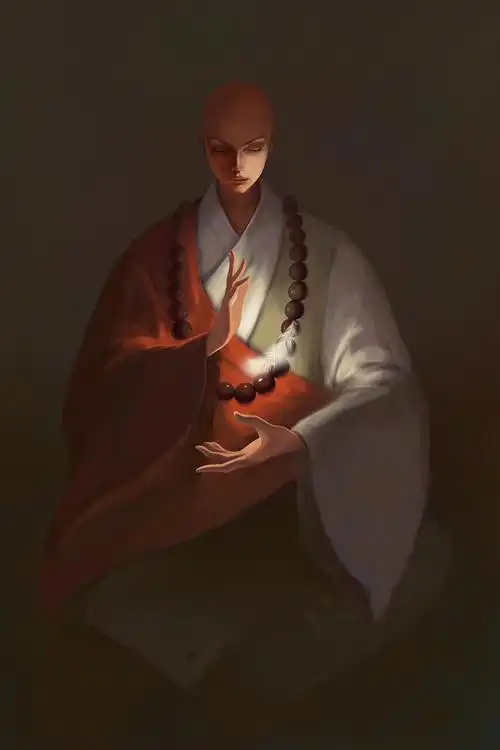 和尚|插画|创作习作|jeffy_ - 原创作品 - 站酷 (zcool)