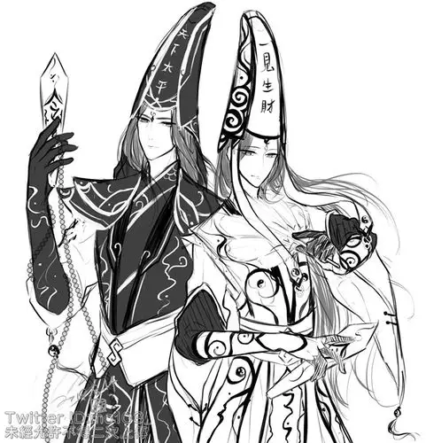 柒柒想看的黑白无常双道