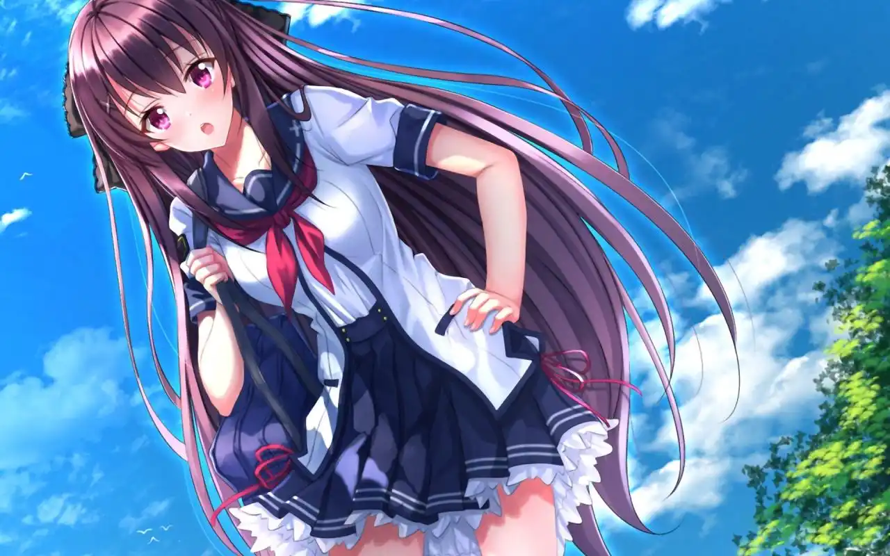 苍之彼方的四重奏鸢泽美咲电脑壁纸高清大图预览1920x1080_卡通动漫