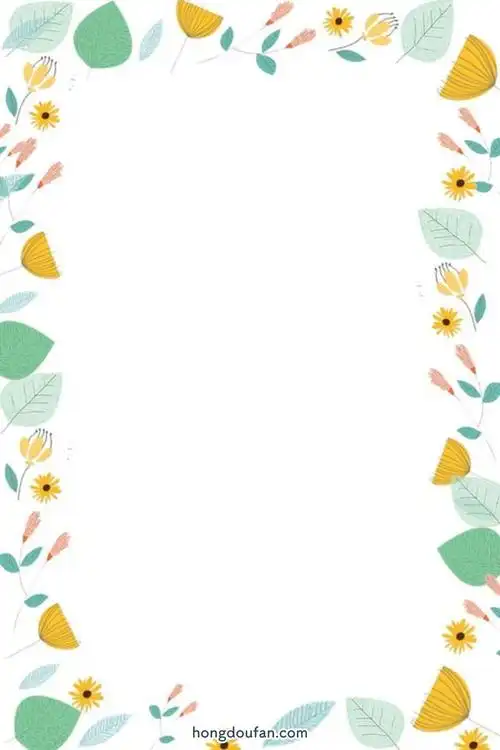 13张精选简约可爱的a4纸张背景图片免费下载 | 红豆饭小学生简笔画大