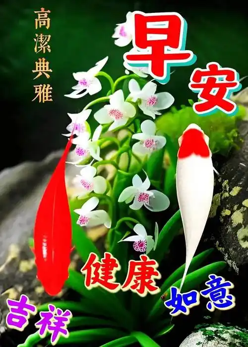 9张创意唯美亲人朋友早上好祝福语图片大全免打字 春日清晨友谊早安