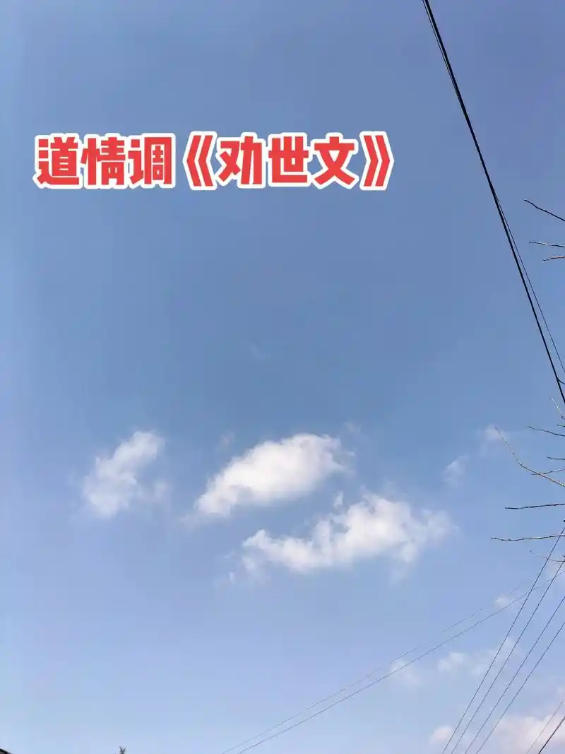 《劝世文》,一劝世人要行孝,父母的恩德比天高,十月怀胎娘受难 - 抖音