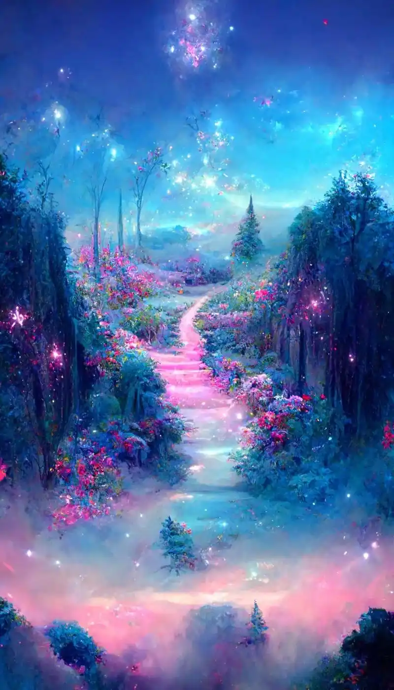 艾特你最爱的女孩一起来看美丽风景#抖音图文来了 #ai绘画  - 抖音