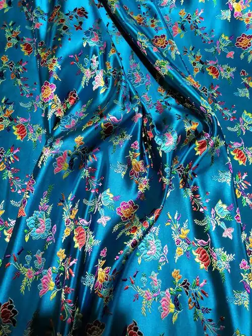 高档唐装丝绸面料