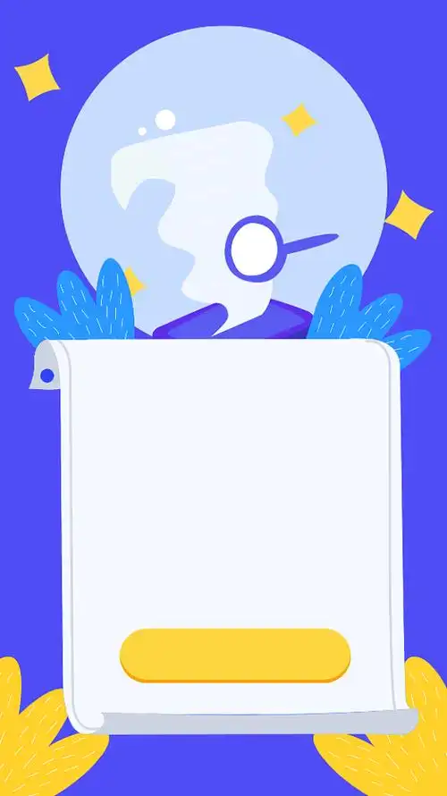 简约问卷背景-蓝色简约调查问卷背景图片-图司机