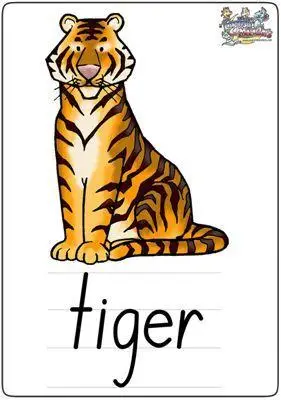 少儿英语趣味学习卡片之动物组图