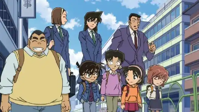 名侦探柯南#《名侦探柯南》里的合照!