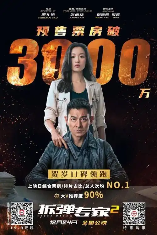 圣诞节福利| 女神请你看《拆弹专家2》