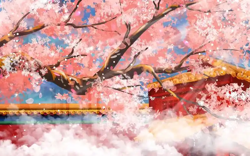 【古风白噪音】2小时桃花94仙境氛围/助眠与学习