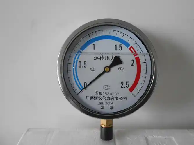远传压力表的特点