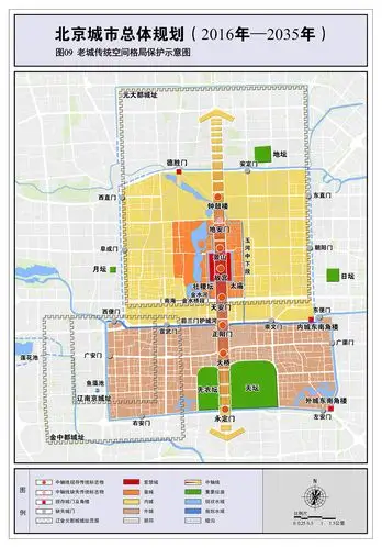 北京城市总体规划 (2016年—2035年)附图