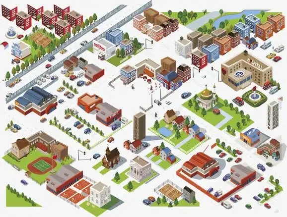 矢量城市