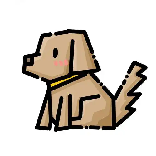 卡通可爱小动物图案画