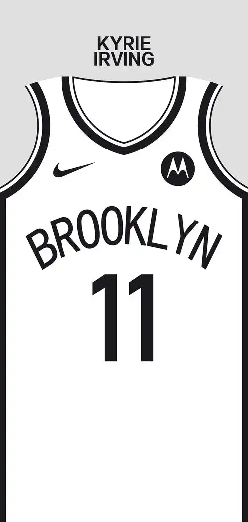 nba篮网队球衣壁纸