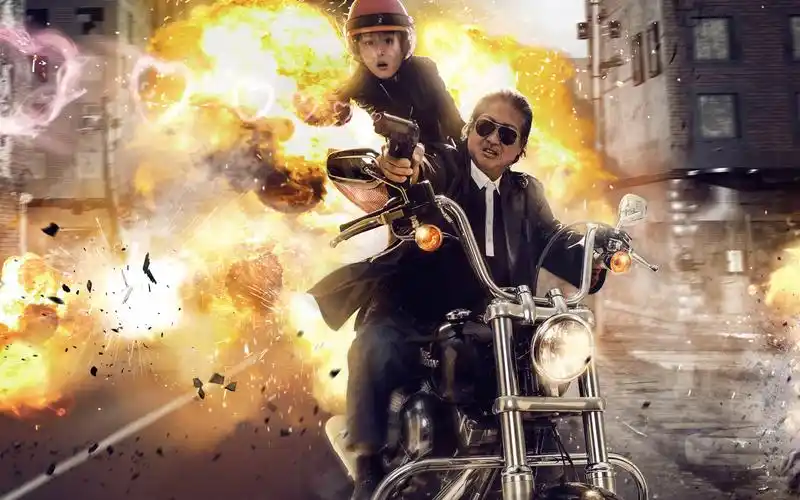 我的特工爷爷电影海报桌面壁纸