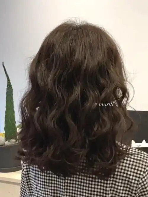 小个子卷发发型图片