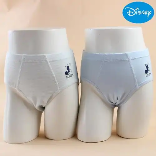 特价米奇衣服儿童迪士尼_迪士尼男童三角内裤a类棉米奇儿童短裤高腰