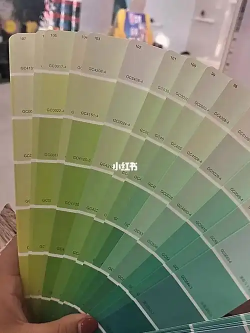 乳胶漆的各种神奇颜色,你看过立邦的色卡你就会知道,对于家的颜色可以