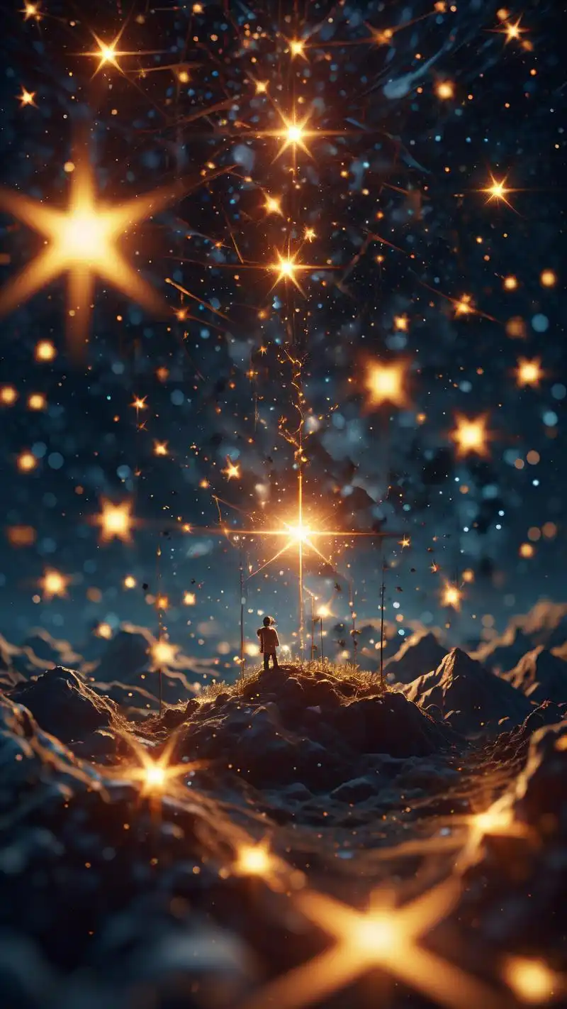 手机微信星空背景图90梦幻又神秘