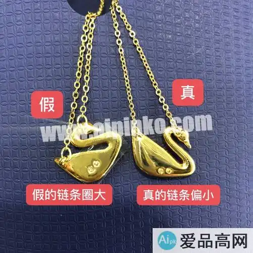施华洛世奇红天鹅项链真假辨别对比技巧和方法