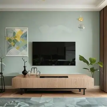 不骗你客厅电视背景墙装修别再贴石膏线大家现在流行这样装