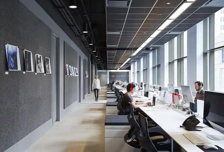 高档办公室装修实景图片-【城起设计公司】装修效果图