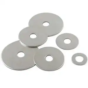 镀锌冲压平面垫片垫圈圆片元片金属铁片中孔Φ10mm灯饰灯具五金件