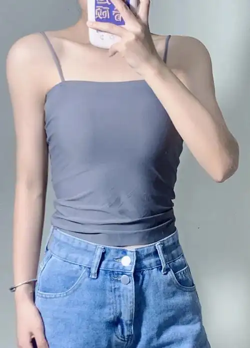 穿搭  #夏季穿搭  #辣妹穿搭  #夏日吊帶背心  #吊带