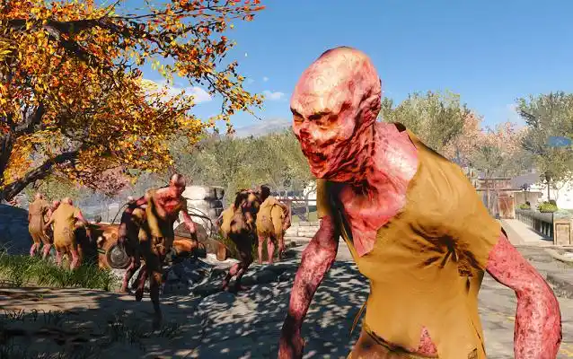 辐射4狂尸鬼尸潮进攻庇护山丘