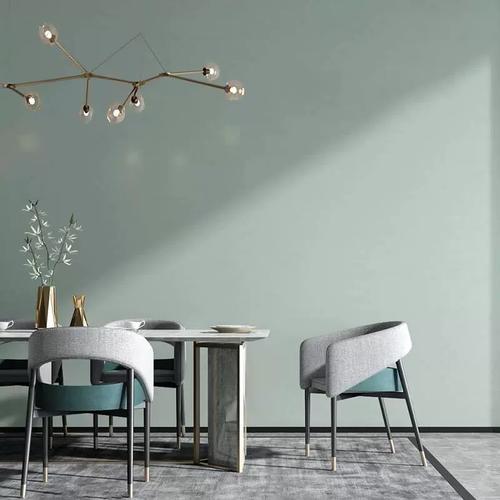 灰绿伦敦雾卧室墙布无缝全屋纯色客厅现代简约素色背景墙壁布轻奢