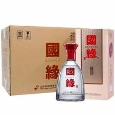 今世缘42度国缘单开商务送礼宴会白酒500ml6瓶整箱装