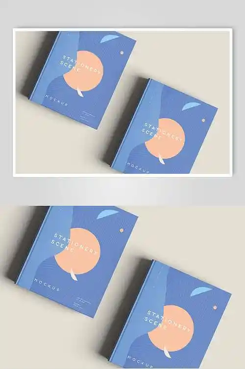 图片-书籍封面包装样机设计素材-书籍封面包装样机模板下载-众图网