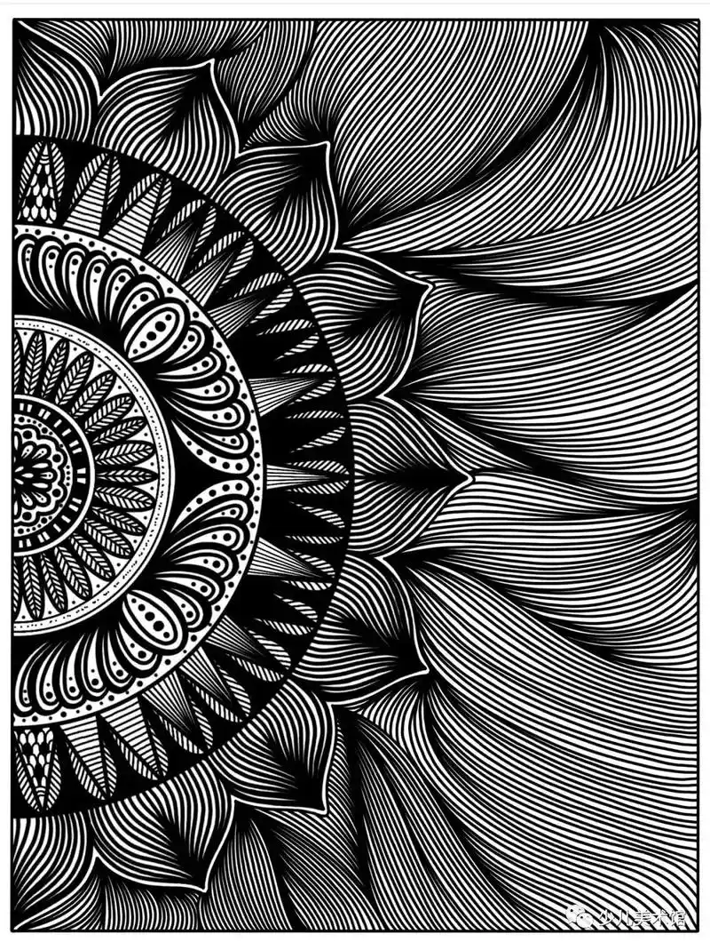 黑白线描绘画素材,你喜欢哪一幅呢? #黑白装饰画 #线条画